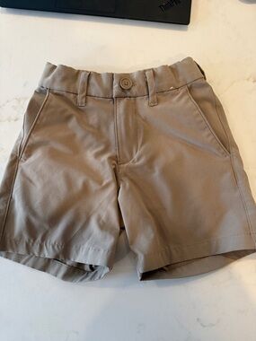 abercrombie kids Tan Chino Shorts